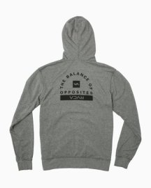 Pánská mikina RVCA CAGE HEATHER GREY