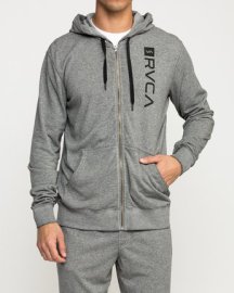 Pánská mikina RVCA CAGE HEATHER GREY