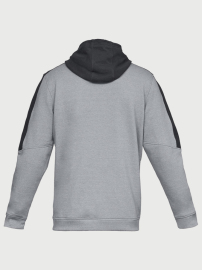 Pánská mikina UNDER ARMOUR MICROTHREAD FLEECE GRAPHIC - šedá