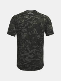 Pánské triko Under Armour TECH ABC CAMO SS - zelené
