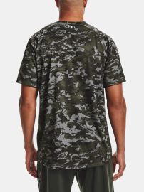 Pánské triko Under Armour TECH ABC CAMO SS - zelené