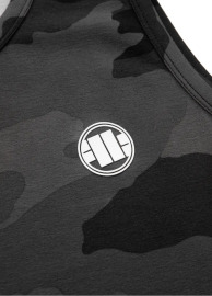 Pitbull West coast Pánské tílko Small Logo - All Black Camo
