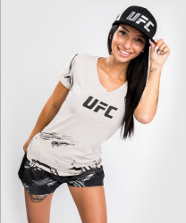 Dámské tričko VENUM UFC Authentic Fight Week 2.0 - bílé