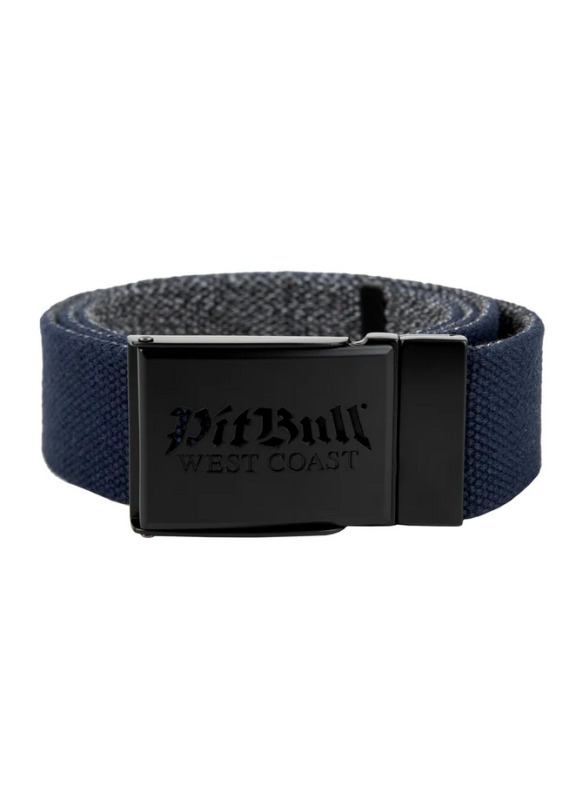 Pásek PITBULL WEST COAST Old Logo - tmavě modrý