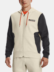 Pánská mikina UNDER ARMOUR SUMMIT KNIT FZ HD - hnědá