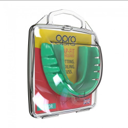 Chránič zubů OPRO Snap-Fit - neon zelený