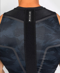Rashguard VENUM bez rukávu Electron 3.0 - černý