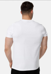 Pánské triko TAPOUT LIFESTYLE BASIC- bílé