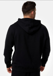 Pánska mikina TAPOUT ACTIVE BASIC - černá