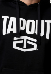 Pánska mikina TAPOUT ACTIVE BASIC - černá