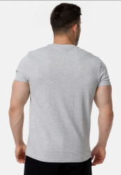 Pánské triko TAPOUT ACTIVE BASIC - šedé