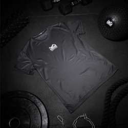 PHANTOM Pánské triko Dry tech EVO Apex - černo/bílé