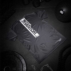 PHANTOM Pánské triko Dry tech EVO Apex - černo/bílé