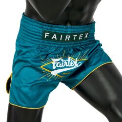 Thai šortky Fairtex BS1907 Focus - zelené