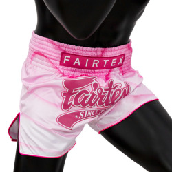 Thai šortky Fairtex BS1914 ALMA - růžové