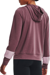 Dámská mikina UNDER ARMOUR Rival Terry CB FZ Hoodie - fialová
