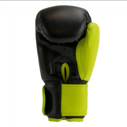 SUPER PRO Boxerské rukavice Gorilla - černo/neonové
