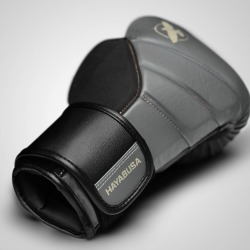 Hayabusa Boxerské rukavice T3 - Charcoal/černé