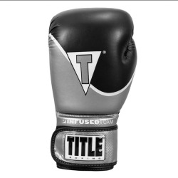 Title Boxerské rukavice Infused-Foam Interrogate - černo/stříbrné