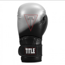 Title Boxerské rukavice Platinum Proclaim Training - černo/stříbrné