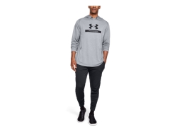 Pánská mikina UNDER ARMOUR MK1 TERRY GRAPHIC - šedá