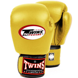 Boxerské rukavice Twins Special BGVL3 - Gold