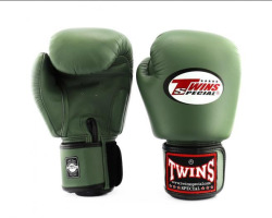 Boxerské rukavice Twins Special BGVL3 - Olive