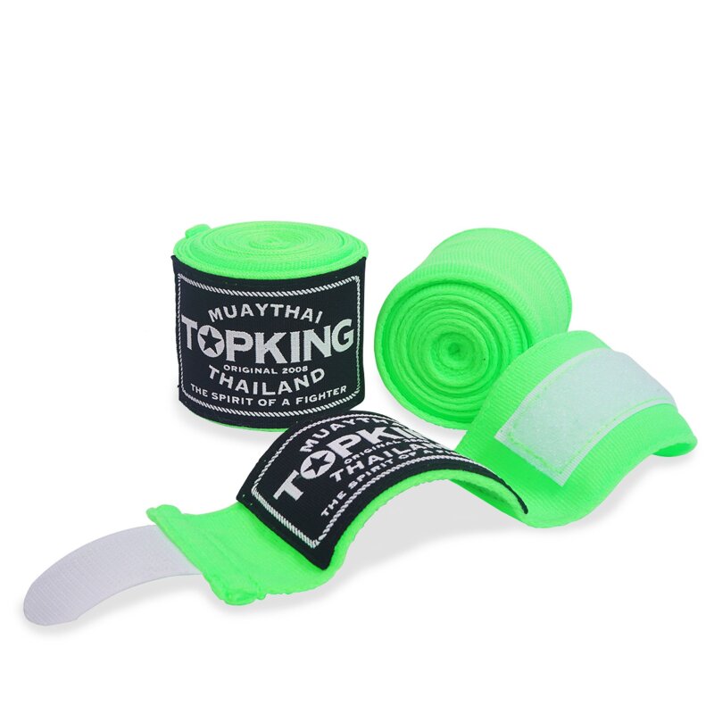 Boxerské bandáže TOP KING TKHWR-01- zelené