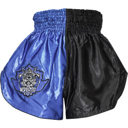 Muay Thai šortky Blitz- modro/černé