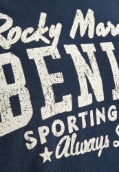Pánské triko Benlee Rocky Marciano RETRO LOGO - modré