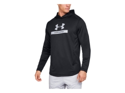 Pánská mikina UNDER ARMOUR MK1 TERRY GRAPHIC - černá