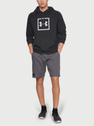 Pánská mikina UNDER ARMOUR RIVAL FLEECE LOGO - černá