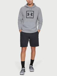 Pánská mikina UNDER ARMOUR RIVAL FLEECE LOGO - šedá