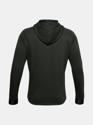 Pánská mikina UNDER ARMOUR Charged Cotton FLC FZ HD - zelená