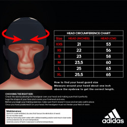 Boxérská přilba ADIDAS Rookie - modrá