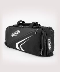 Sportovní taška VENUM Trainer Lite Evo Sports - černo/bílá