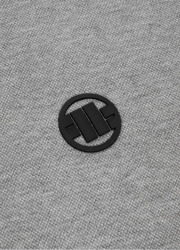 PitBull West Coast Pánská mikina Pique Small Logo - šedá