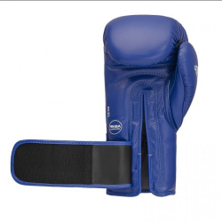 Boxerské rukavice Adidas IBA modré - kůže