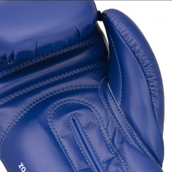 Boxerské rukavice Adidas IBA modré - kůže