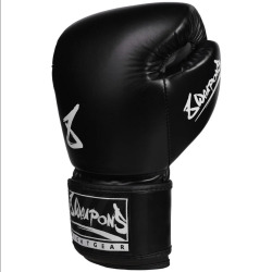 8 WEAPONS Boxerské rukavice Pure - černo/bílé