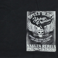 Yakuza Premium Pánské tričko YPS-3601 - černé
