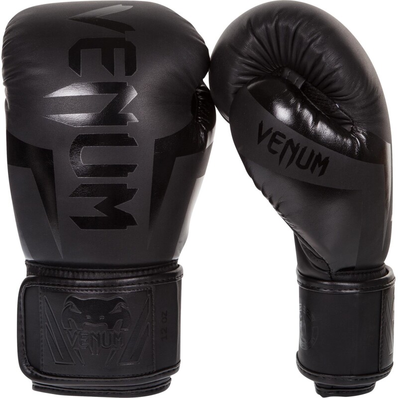 Boxerské rukavice VENUM ELITE - Matně černé