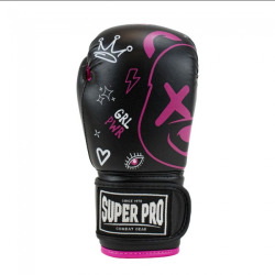 Dětské Boxerské rukavice Super Pro Combat Gear Bear - černé