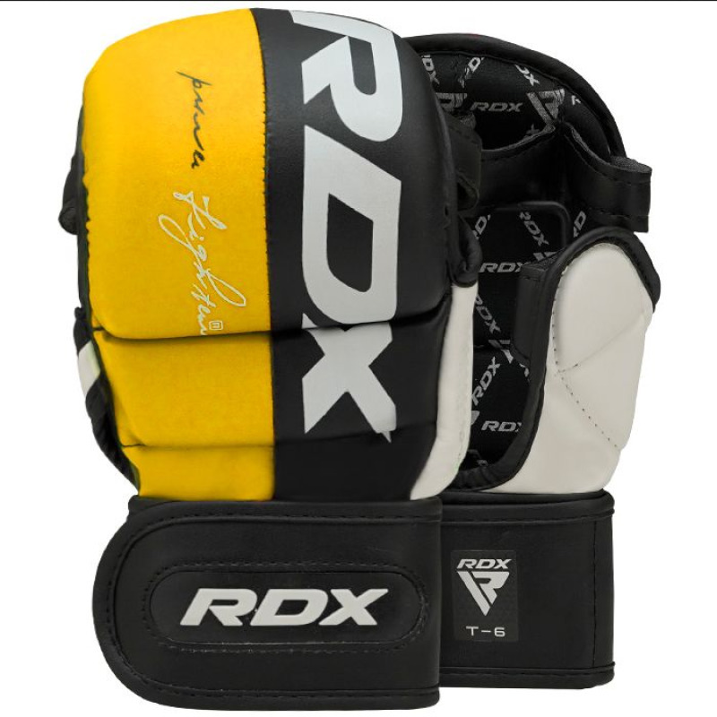 RDX MMA Rukavice REX T6 - 7 oz žluté