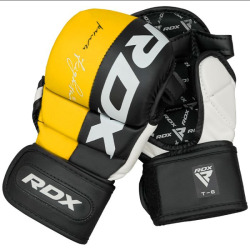 RDX MMA Rukavice REX T6 - 7 oz žluté