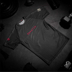 PHANTOM Rashguard evo tiger - černo/červený