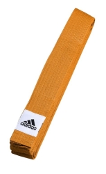 Pásek (judo, Karate) Adidas CLUB - oranžový