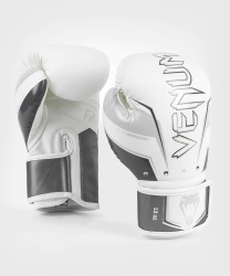 Boxerské rukavice VENUM ELITE EVO - šedo/bílé