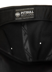 Pánská kšiltovka PitBull West Coast stretch fitted full cap HILLTOP - černá