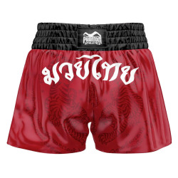 Muay Thai trenýrky PHANTOM sak yant - červené